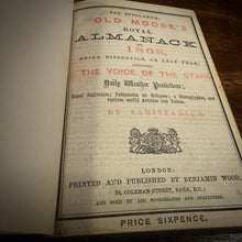 Load image into Gallery viewer, Vox Stellarum: Old Moore’s Royal Almanack for 1868 by Alfred Pearce