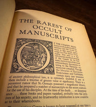 Load image into Gallery viewer, The Most Holy Trinosophia by Manly P. Hall