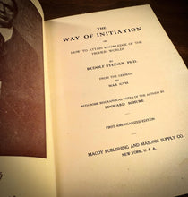 Load image into Gallery viewer, The Way of Initiation  by Rudolf Steiner