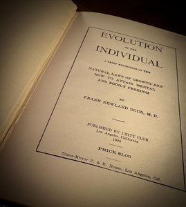 Evolution of the Individual by Frank N. Doud, M.D.