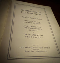 Load image into Gallery viewer, The Brotherhood of the Rosy Cross introuduction by R. Swinburne Clymer