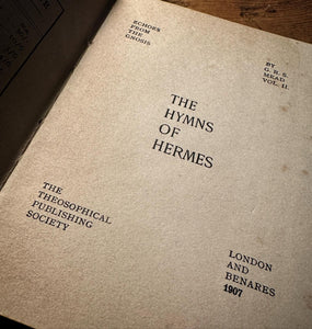 The Hymns of Hermes by G.R.S. Mead