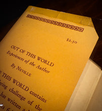 Load image into Gallery viewer, Out of This World [First Edition] SIGNED by Neville Goddard