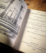 Load image into Gallery viewer, The Free Masons Companion [arranged] by John D. Caldwell