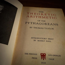 Load image into Gallery viewer, The Theoretic Arithmetic of the Pythagoreans by Thomas Taylor