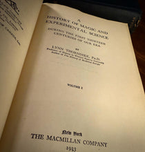 Load image into Gallery viewer, A History of Magic and Experimental Science by Lynn Thorndike