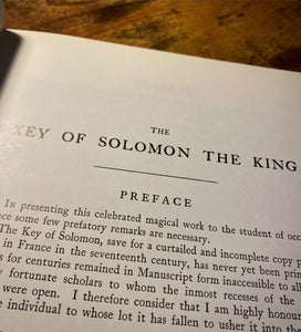 The Key of Solomon the King by Macgregor Mathers