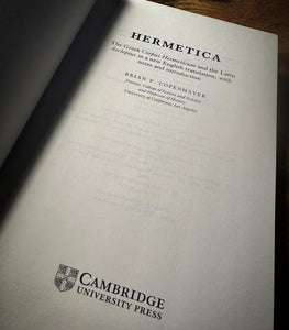 Hermetica: The Greek Corpus Hermeticum