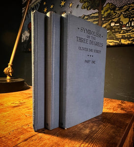 Symbolism of the Three Degrees (3 Volumes) by Oliver Day Street