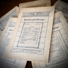 Load image into Gallery viewer, The Theosophical Messenger [ Six Consecutive  Issues] by The Theosophical Society