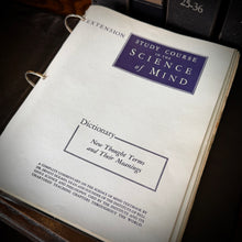 Load image into Gallery viewer, Extension Study Course in the Science of Mind by Ernest Holmes