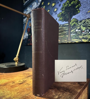 Lectures on Ancient Philosophy by Manly P. Hall