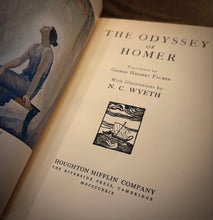 Load image into Gallery viewer, The Odyssey by Homer illustrated by N. C. Wyeth