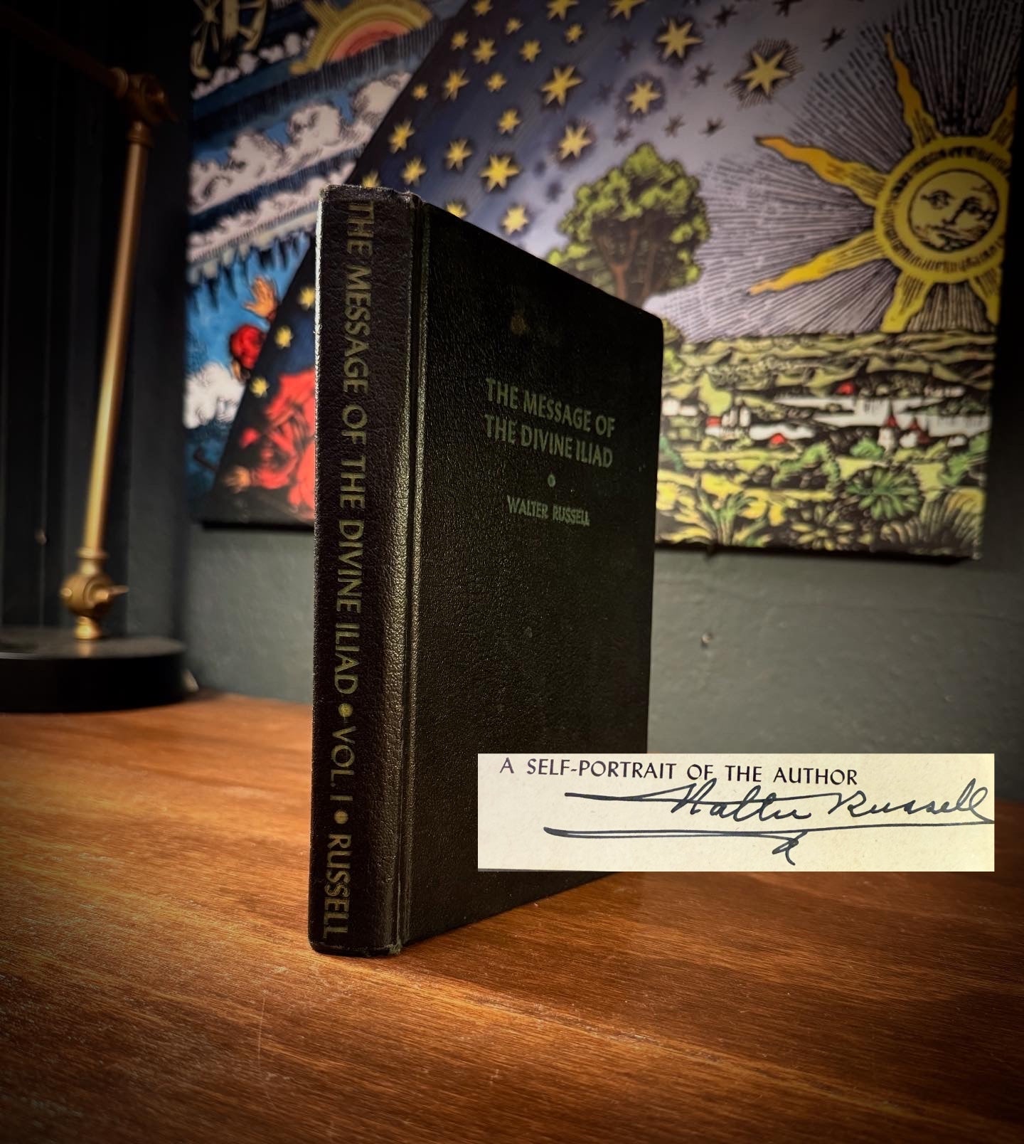 The Message of the Divine Illiad Vol 1 SIGNED by Walter Russell