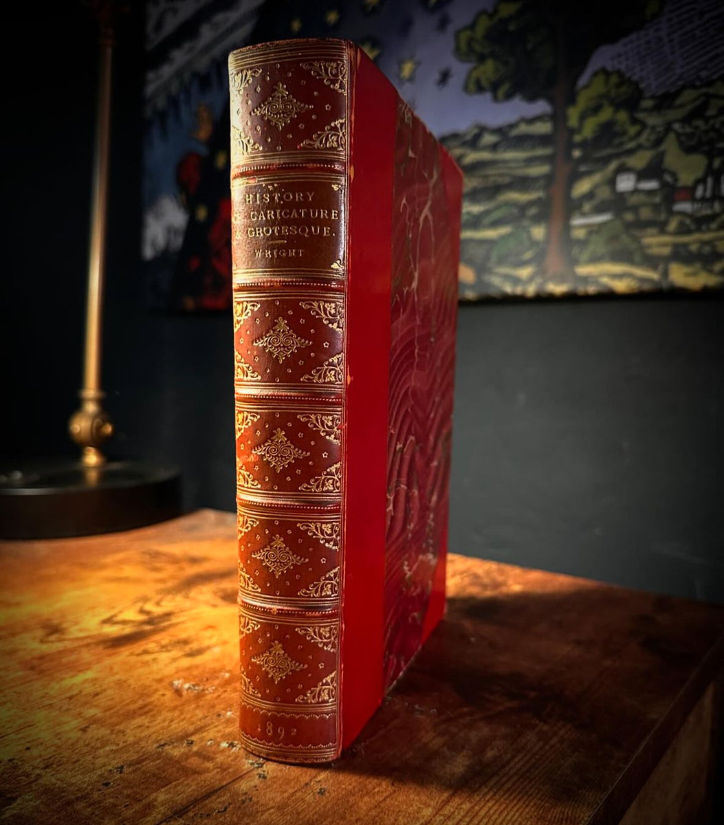 A History of Caricature and Grotesque by Thomas Wright – The Rose Books ...