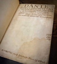 Load image into Gallery viewer, [Dante Divine Comedy] 1578 Venice Edition