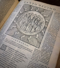Load image into Gallery viewer, [Dante Divine Comedy] 1578 Venice Edition