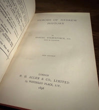 Load image into Gallery viewer, Heroes of Hebrew History by Samuel Wilderforce