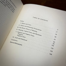 Load image into Gallery viewer, Meaning and Truth in Wittgenstein's Tractus by James C. Morrison