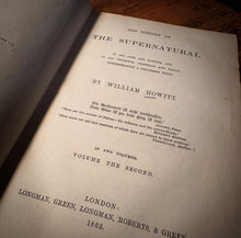 Load image into Gallery viewer, The History of The Supernatural Volume Two by William Howitt