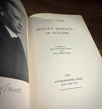 Load image into Gallery viewer, Occult Science an Outline by Rudolf Steiner