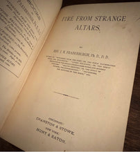 Load image into Gallery viewer, Fire from Strange Altars by J.N. Fradenburgh
