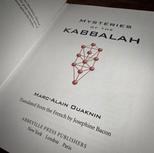 Load image into Gallery viewer, Mysteries of the Kabbalah by Marc-Alain Ouaknin