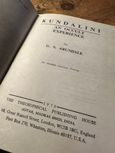 Load image into Gallery viewer, Kundalini an Occult Experience by G.S. Arundale