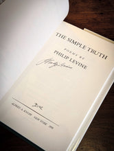 Load image into Gallery viewer, The Simple Truth SIGNED by Philip Levine