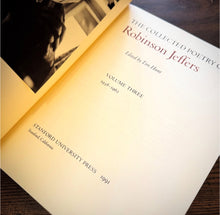 Load image into Gallery viewer, The Collected Poetry of Robinson Jeffers, Vol 3, edited by Tim Hunt