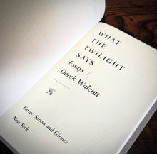 Load image into Gallery viewer, What the Twilight Says by Derek Walcott