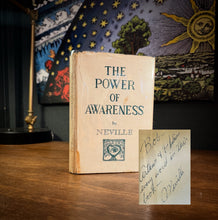 Load image into Gallery viewer, The Power of Awareness SIGNED by Neville Goddard