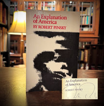 Load image into Gallery viewer, An Exploration of America SIGNED by Robert Pinsky