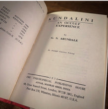 Load image into Gallery viewer, Kundalini by G.S. Arundale