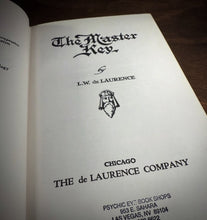 Load image into Gallery viewer, The Master Key  L.W. de Laurence