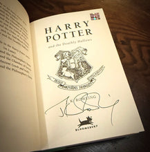 Load image into Gallery viewer, Harry Potter and the Deathly Hollows [SIGNED] by J.K. Rowling