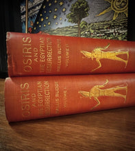 Load image into Gallery viewer, Osiris and the Egyptian Resurrection by E.A.Wallis Budge