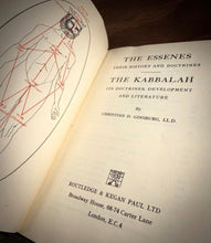 Load image into Gallery viewer, The Essenes &amp; The Kabbalah by Christian Ginsburg