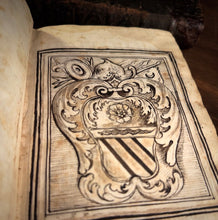 Load image into Gallery viewer, Bernardino Genga 17th Century Manuscript Medical Textbook