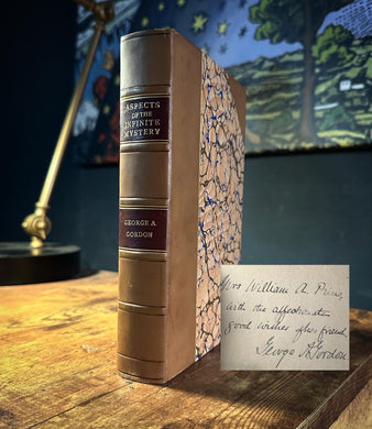Aspects of The Infinite Mystery SIGNED by George A. Gordon