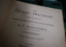 Load image into Gallery viewer, The Secret Doctrine by H.P. Blavatsky - Complete Set + Index