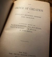 Load image into Gallery viewer, The Order of Creation (1886 First Edition)