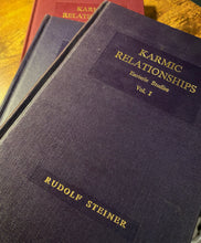 Load image into Gallery viewer, Karmic Relationships by Rudolf Steiner 3-Volume Set