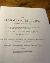 Load image into Gallery viewer, The Hermetic Museum by A.E. Waite
