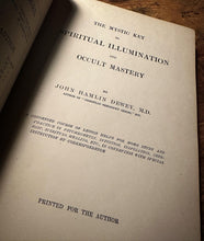 Load image into Gallery viewer, The Mystic Key (1892 First Edition) by John Hamlin Dewey, M.D.