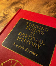 Load image into Gallery viewer, Turning Points in Spiritual History ( First Edition )by Rudolf Steiner