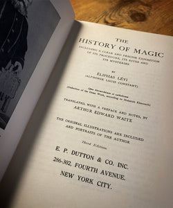 The History of Magic by Eliphas Levi