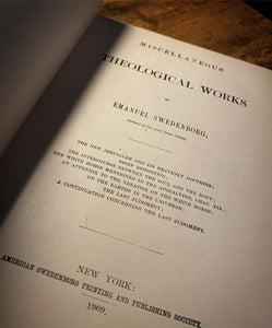 Miscellaneous Theological Works by Emanuel Swedenborg