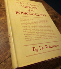 Load image into Gallery viewer, A New and Authentic History of the Rosicrucians by Fr. Wittenans