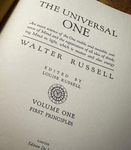 Load image into Gallery viewer, The Universal One by Walter Russell